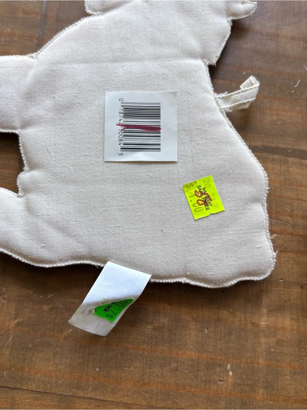 Lot of 6 VTG 1980s Padded Potholders-Elephant, Mouse, Cow, Bear-Cottagecore-NWT
